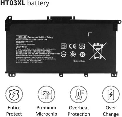 HP BATTERY, Laptop Batteries Original HP star 14 15 TPN-Q207 Q208 HT03XL 14-ce0027TX notebook battery