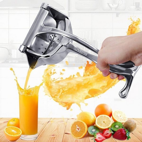 Manual Juice Squeezer - Real Stainless Steel Lemon Squeezer