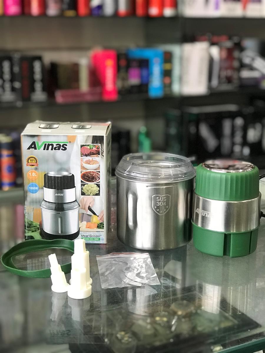 AVINAS AV-1960 Multifunctional Stainless Steel Meat Grinder