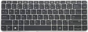 HP KEYBOARDS, LAPTOP KEYBOARDS Keyboard for HP EliteBook Folio 1040 G3 Keyboard (844423-001) (818252-001) Laptop Replacement Keyboard US English Layout