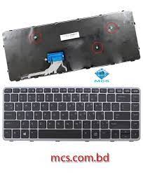 HP KEYBOARDS, LAPTOP KEYBOARDS Keyboard For HP EliteBook Folio 1040 G1 1040 G2 739563-001 739563001 MP-13A1 Black laptop
