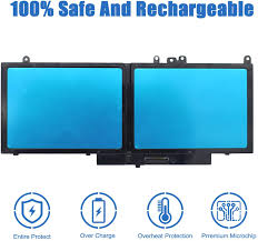 DELL BATTERY, Laptop Batteries ORIGINAL 6MT4T Battery for Dell Latitude E5470 E5570 Notebook 15.6″ M3510 TXF9M 79VRK 07V69Y 7V69Y