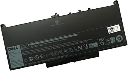 DELL BATTERY, Laptop Batteries ORIGINAL J60J5 Replacement Laptop Battery For Dell Latitude E7270 E7470 E7260 7270 7470 J6OJ5 R1V85 MC34Y 242WD 7.6V 55Wh 7080mAh