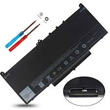 DELL BATTERY, Laptop Batteries J60J5 Laptop Battery For Dell Latitude E7270 E7470 E7260 7270 7470 J6OJ5 R1V85 MC34Y 242WD 7.6V 55Wh 7080mAh