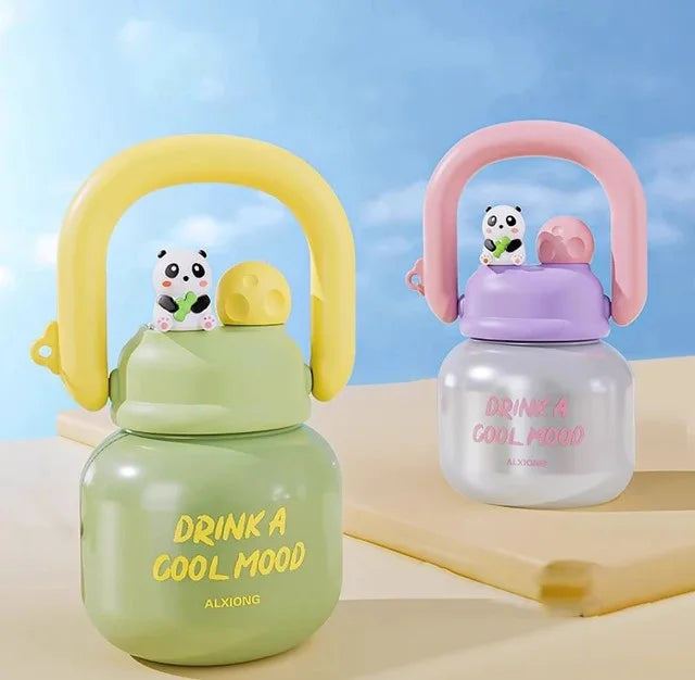 Portable panda design sipper bottles for kids Zoni Stores Pakistan