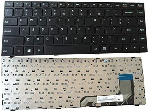 LAPTOP KEYBOARDS, LENOVO KEYBOARDS Keyboard For Lenovo Ideapad 100-15 100-15IBY 100-15IB B50-10 PK131ER1A05 5N20h52634 9z.NCLSN.00U NANO NSK-BR0SN Black US
