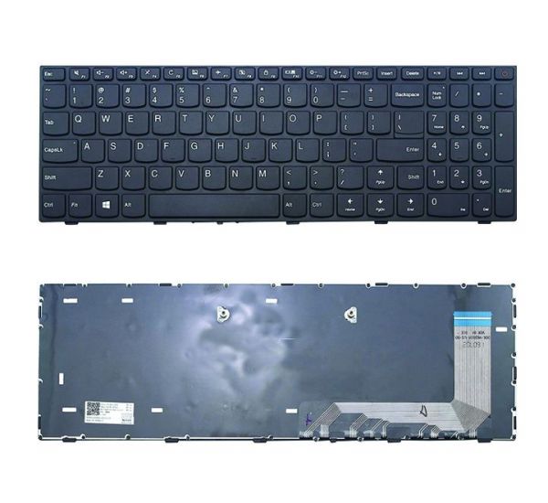 LAPTOP KEYBOARDS, LENOVO KEYBOARDS Keyboard For Lenovo IdeaPad 110-15ISK 110-17ACL 110-17IKB 110-17ISK, US Layout Black Color