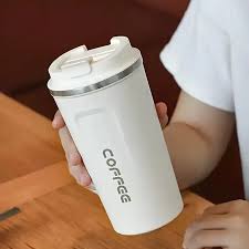 Fresh brewed coffee in disposable packing cup