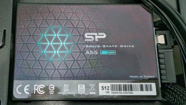 SSDS SP 512GB SSD 3D NAND A55 Performance Boost SATA III 2.5″ Internal Solid State Drive (SP512GBSS3A55S25)