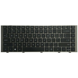 HP KEYBOARDS, LAPTOP KEYBOARDS Keyboard for HP ProBook 4440S 4441S 4445S 4446S Laptops Replaces 702238-001 silver frame US