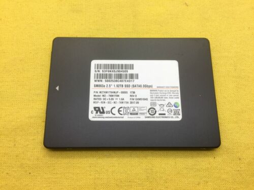 DESKTOP HARD DISK DRIVES, HARD DISK DRIVES, LAPTOP HARD DISK DRIVES, SSDS BRANDED SSD 1.92TB 2.5″ 6Gb/s SATA SSD Internal Solid State Drive BRANDED USED MIX BRAND