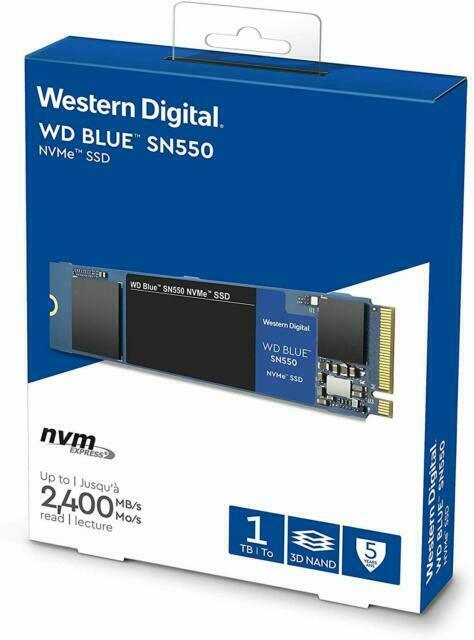 DESKTOP HARD DISK DRIVES, HARD DISK DRIVES, LAPTOP HARD DISK DRIVES, NVMES Western Digital Internal SSD 1TB WD Blue SN550 NVME