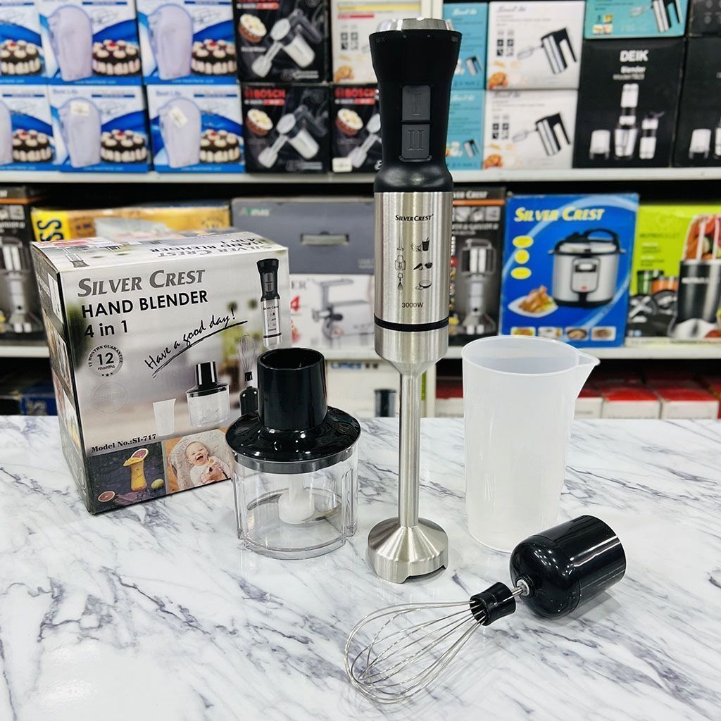 Silver Crest Hand Blender 4-in-1 SI-717 - Elevate Your Culinary Creations