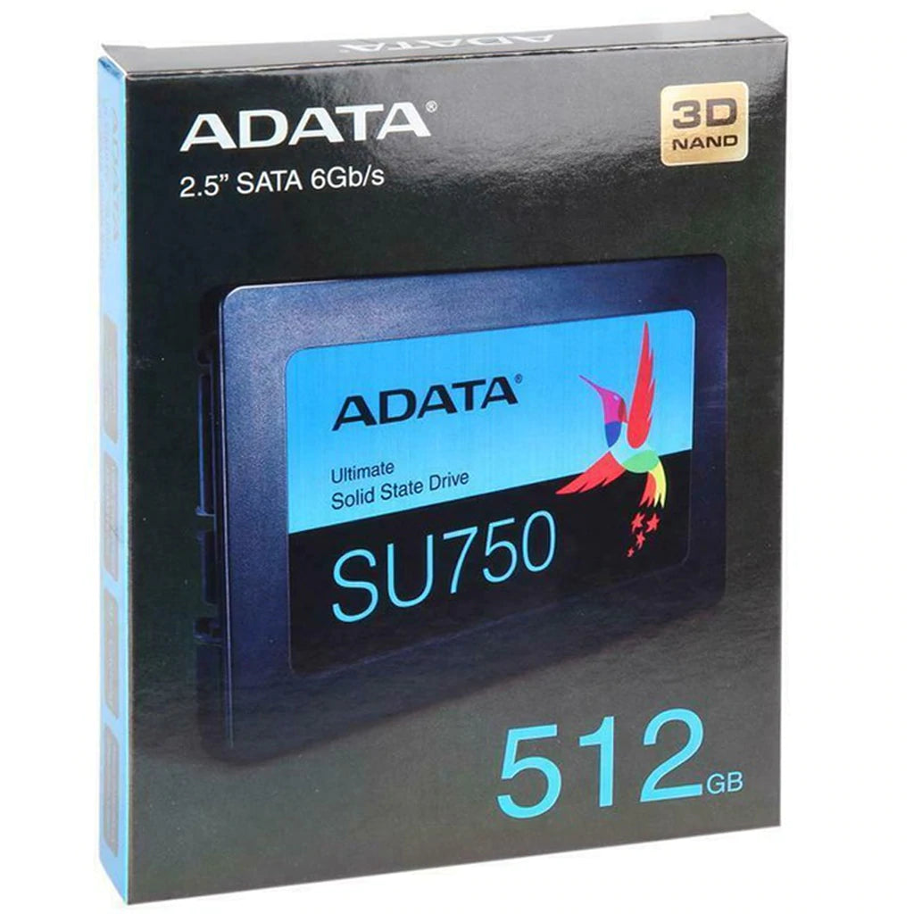 DESKTOP HARD DISK DRIVES, HARD DISK DRIVES, LAPTOP HARD DISK DRIVES, SSDS Adata SU750 512GB 3D NAND Solid State Drive