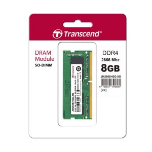 DDR4 RAMS, Laptop RAMs Transcend 8GB DDR4 2666Mhz SO-DIMM Memory Module for Laptop (JM2666HSB-8G)