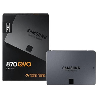 DESKTOP HARD DISK DRIVES, HARD DISK DRIVES, LAPTOP HARD DISK DRIVES, SSDS SAMSUNG SSD 870 QVO SATA 2.5″ Hard Drive SSD 1TB Internal Solid State Drive For PC & LAPTOP