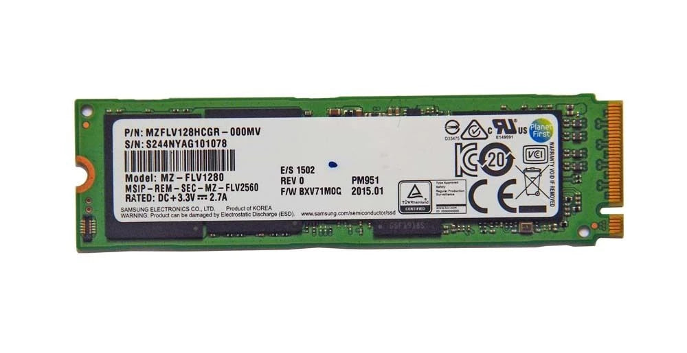 DESKTOP HARD DISK DRIVES, HARD DISK DRIVES, LAPTOP HARD DISK DRIVES, NVMES BRANDED NVME 128GB NGFF PCIe NVMe Gen3x4 Solid State SSD USED PULLED MIX BRAND