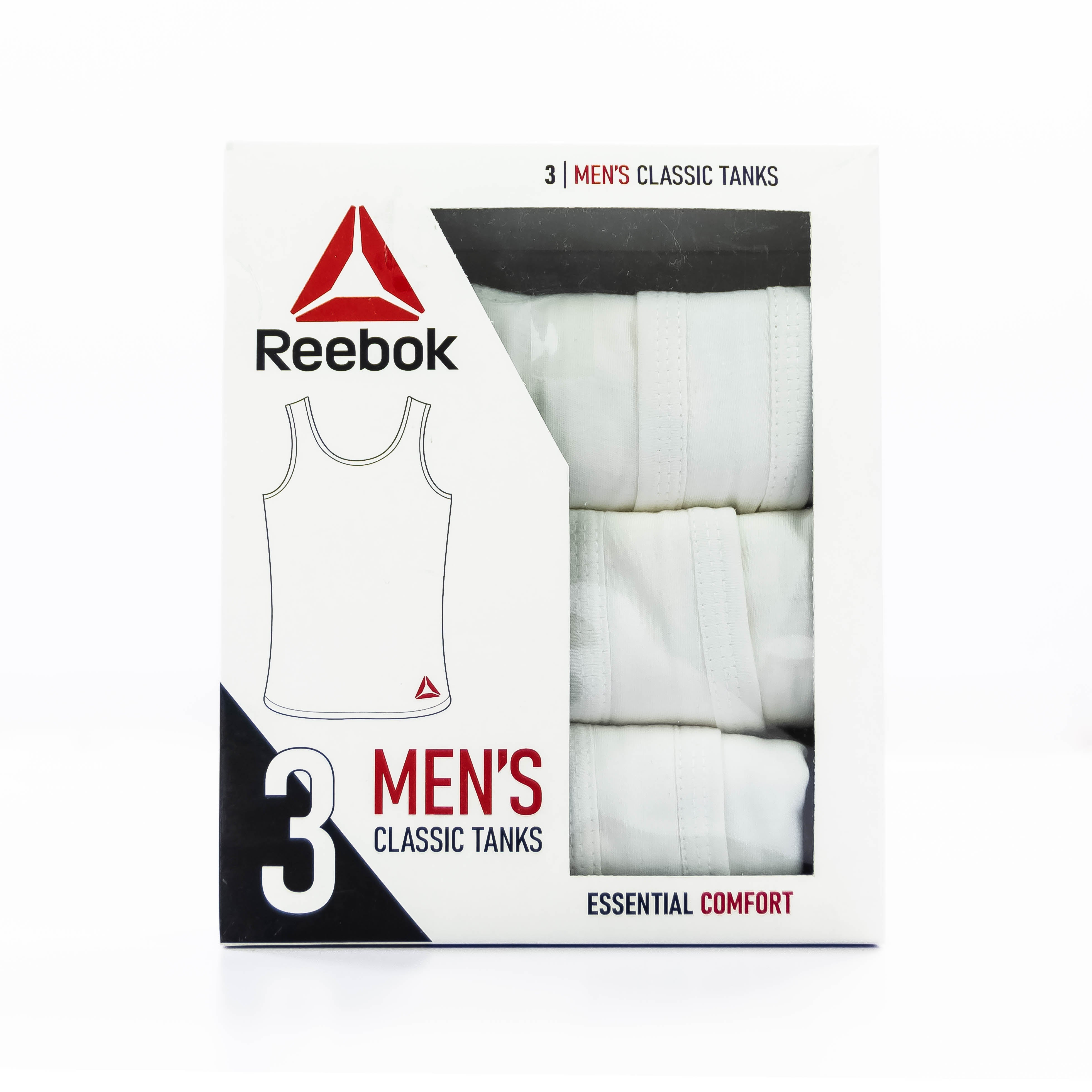 CL - Branded Vest R-E-E-B-O-K (Pack Of 3)