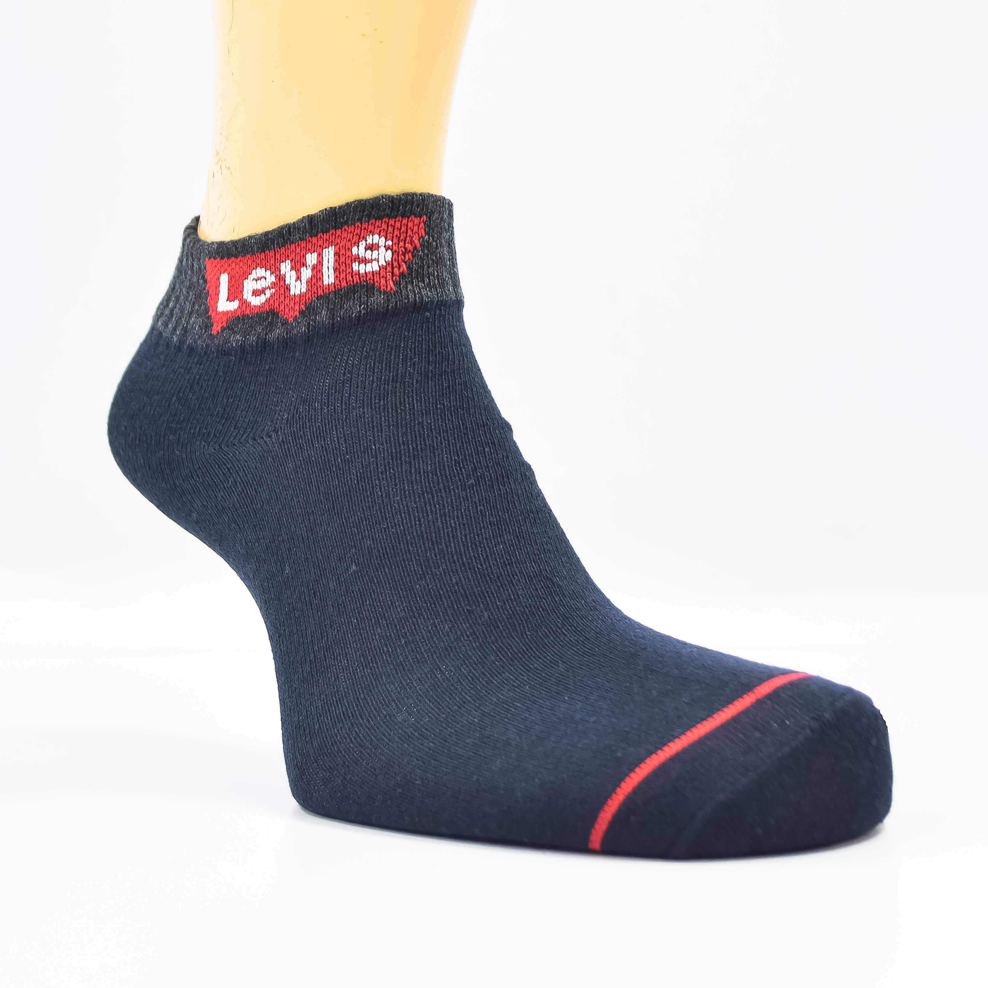 CL - Branded L-E-V-I-S Ankle Socks 15 (Pack Of 3)