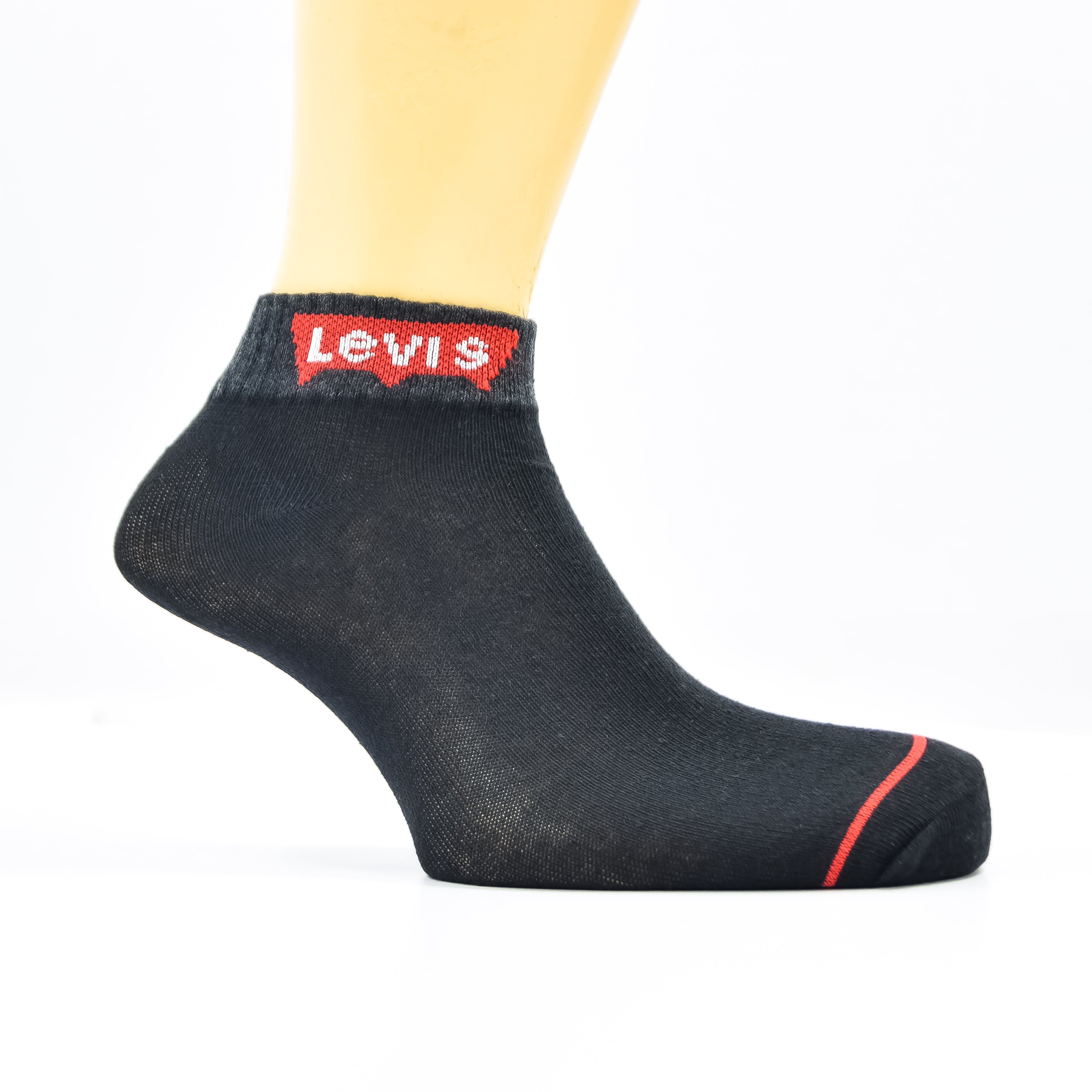 CL - Branded L-E-V-I-S Ankle Socks 15 (Pack Of 3)