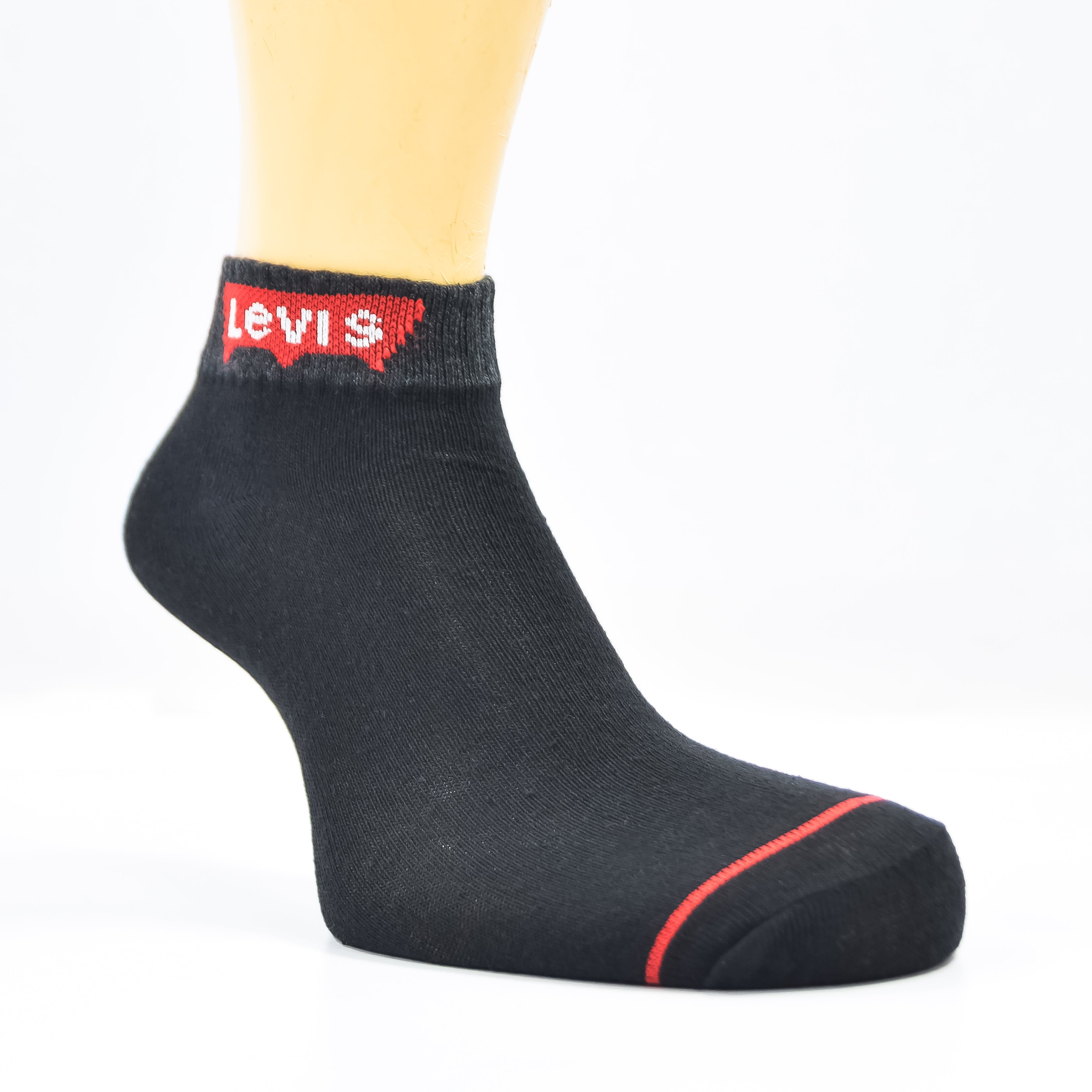 CL - Branded L-E-V-I-S Ankle Socks 15 (Pack Of 3)
