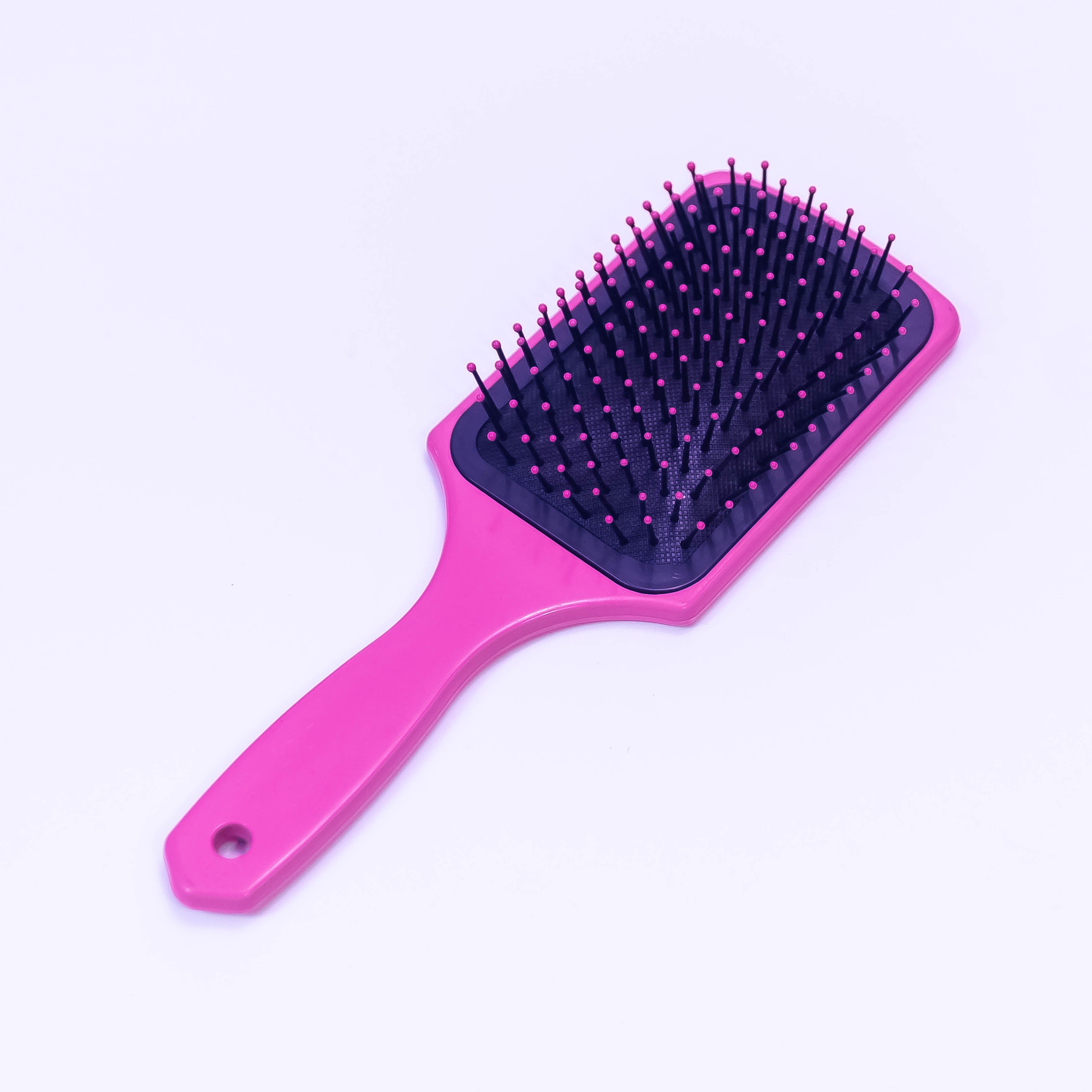 Green Leaf Printed Hair Brush