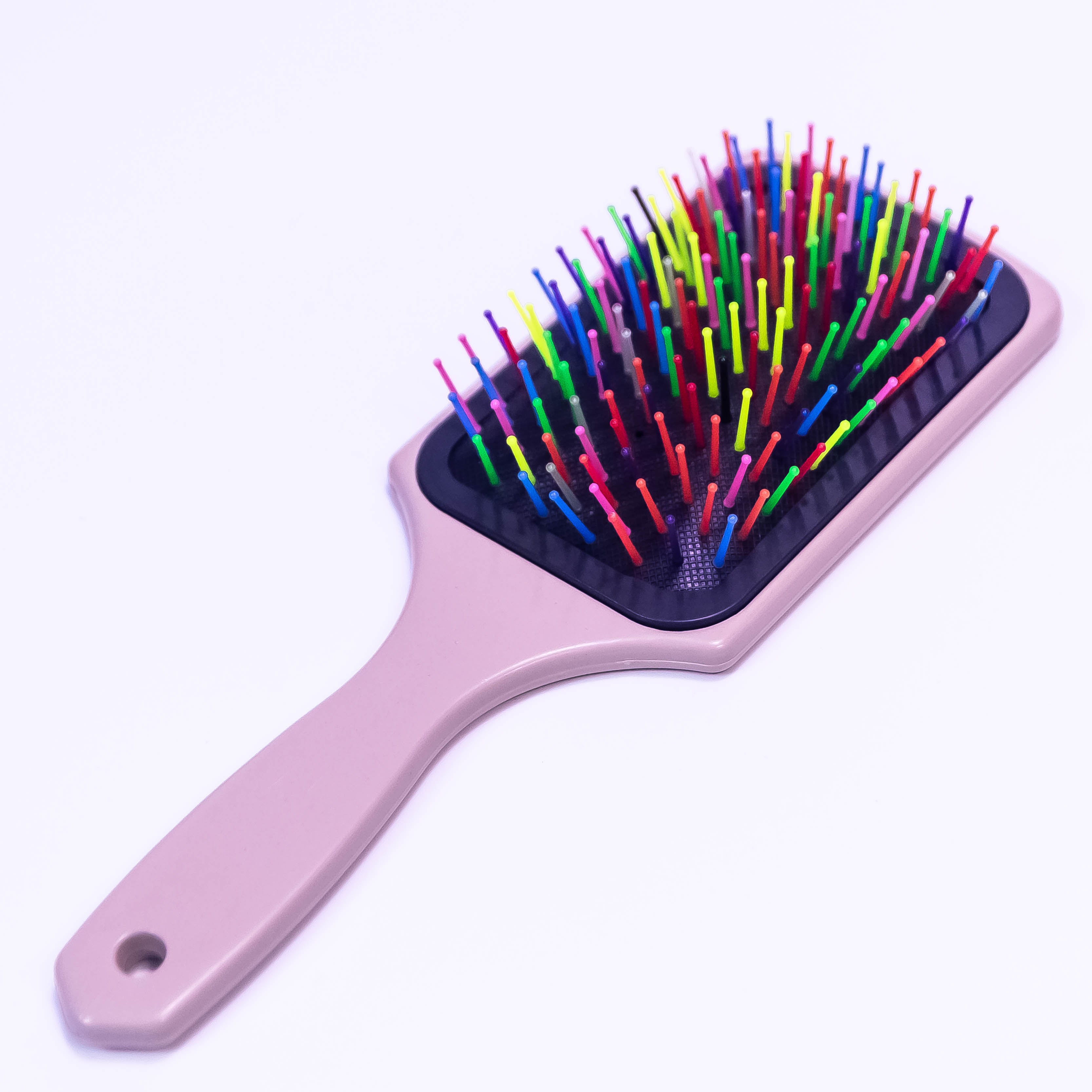 French Lilac Color Hair Brush