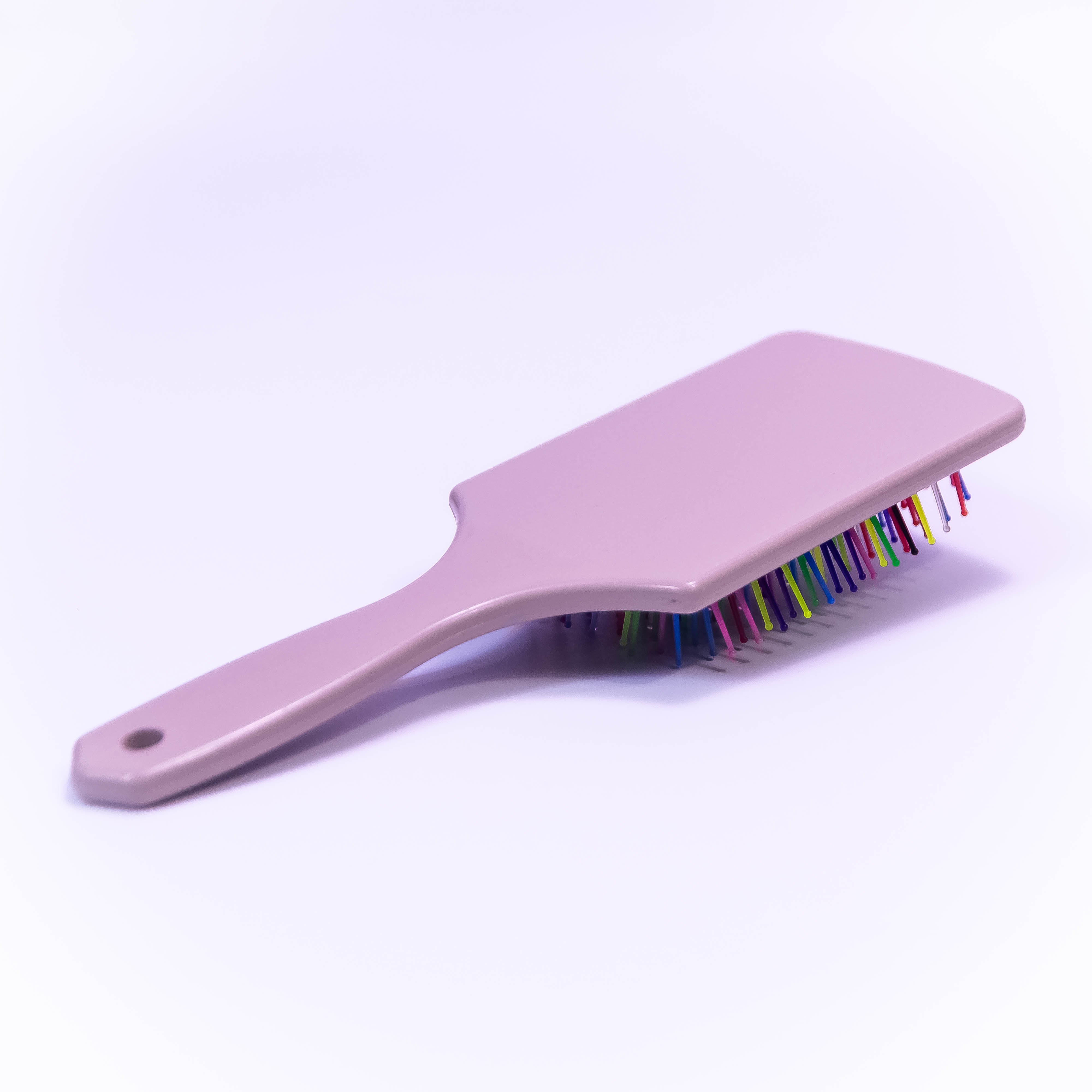 French Lilac Color Hair Brush