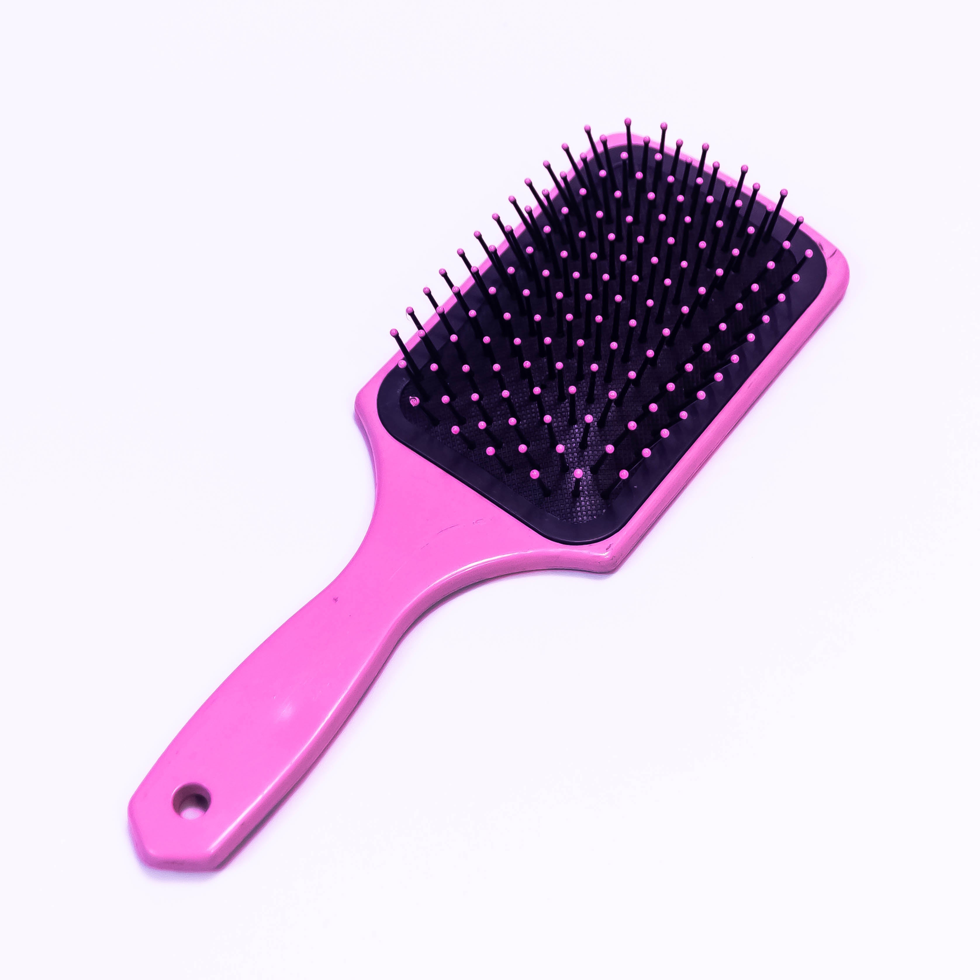 Golden Dazzle Flower Printed Hair Brush