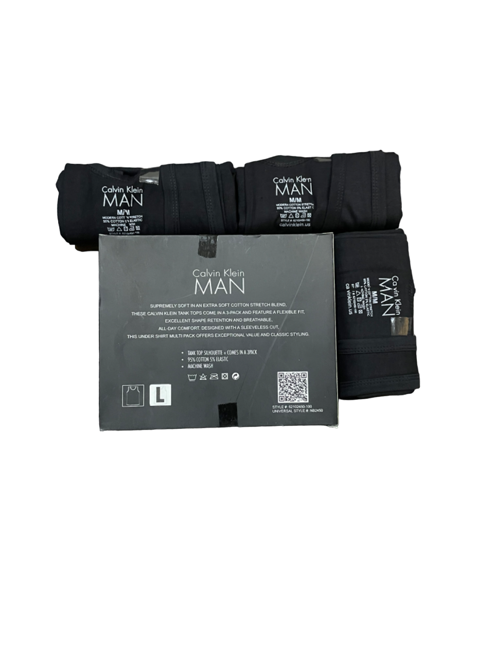 CL - Premium Vest Black (Pack Of 3)