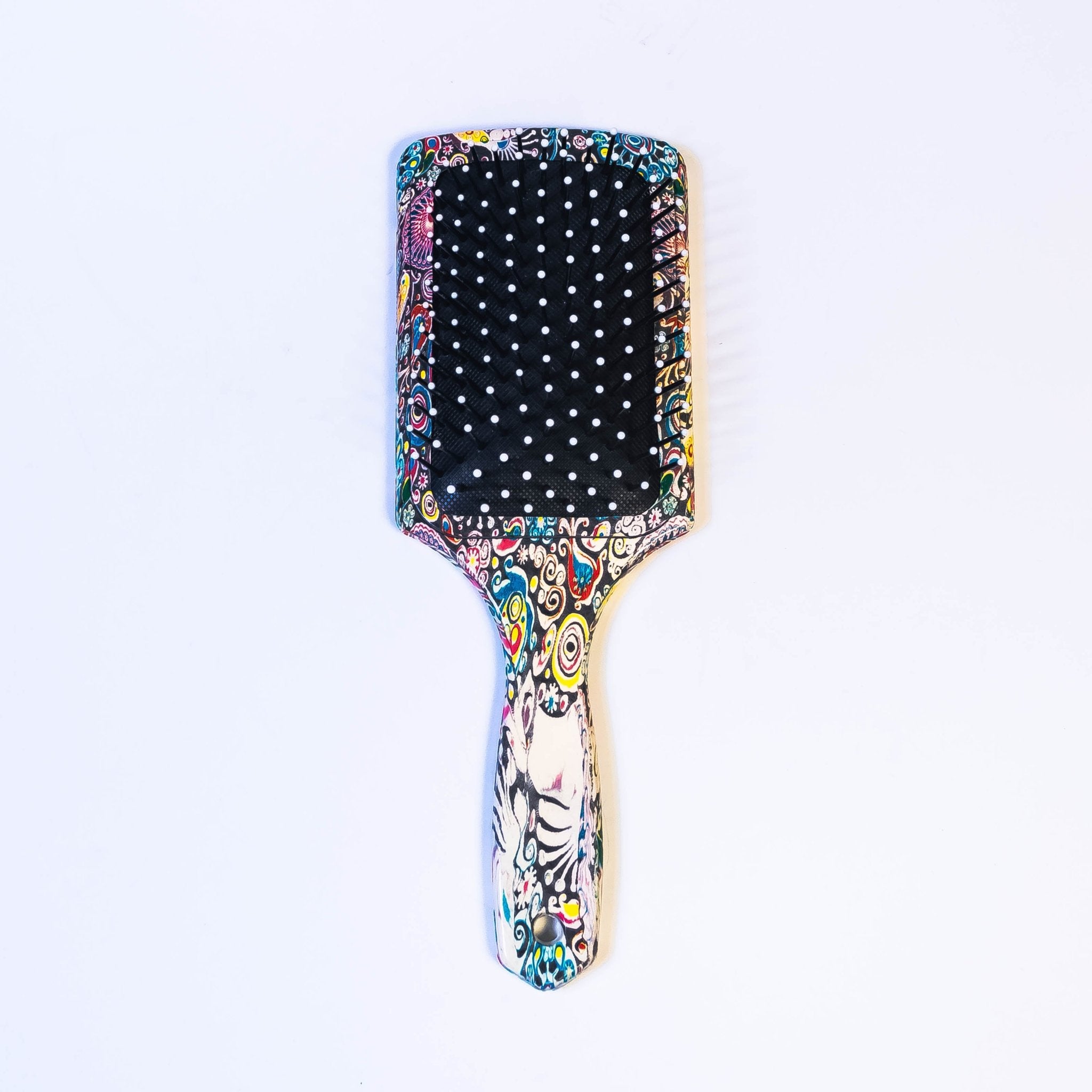 Abstract Hair Brush with Air Cushion Comb: Embrace Artistry in Your Hair Care - ZoniStores