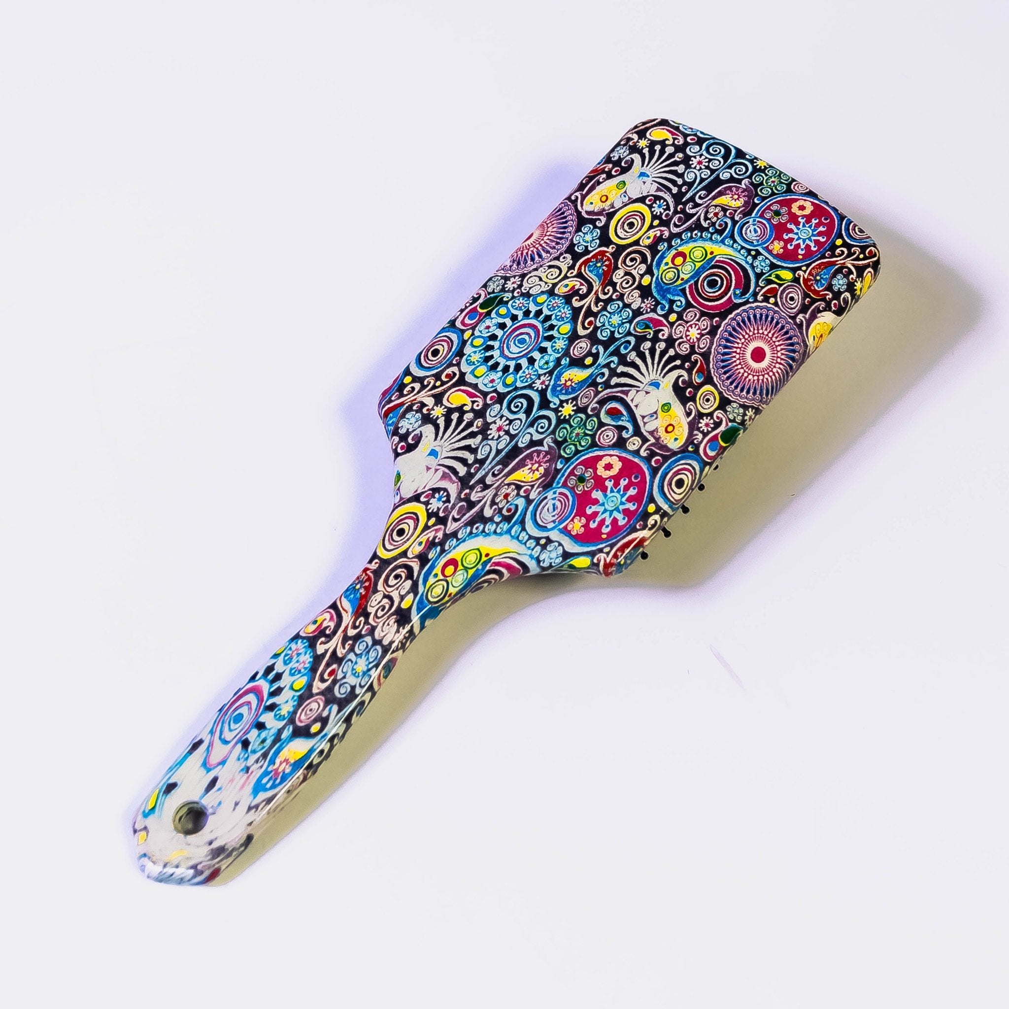 Abstract Hair Brush with Air Cushion Comb: Embrace Artistry in Your Hair Care - ZoniStores