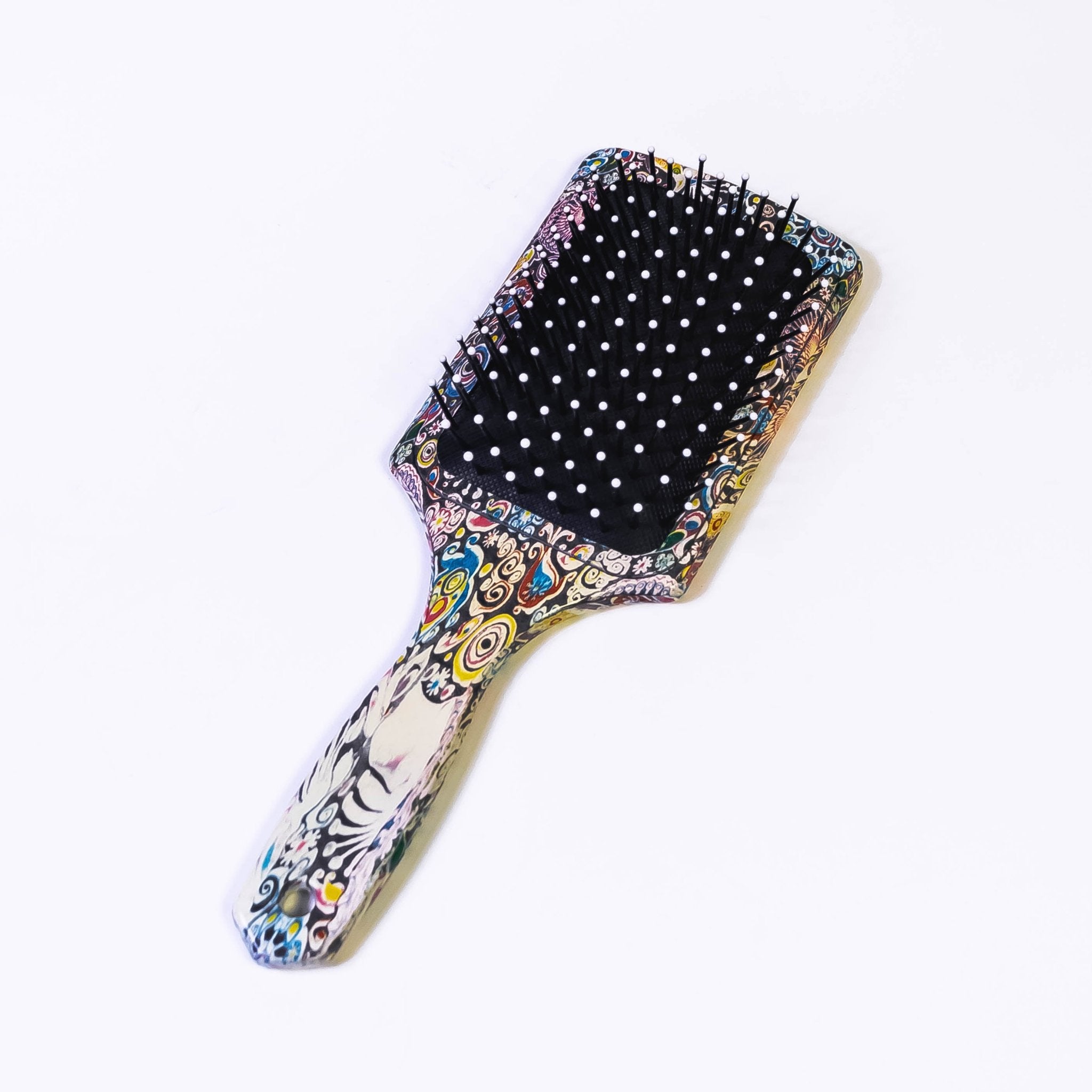 Abstract Hair Brush with Air Cushion Comb: Embrace Artistry in Your Hair Care - ZoniStores