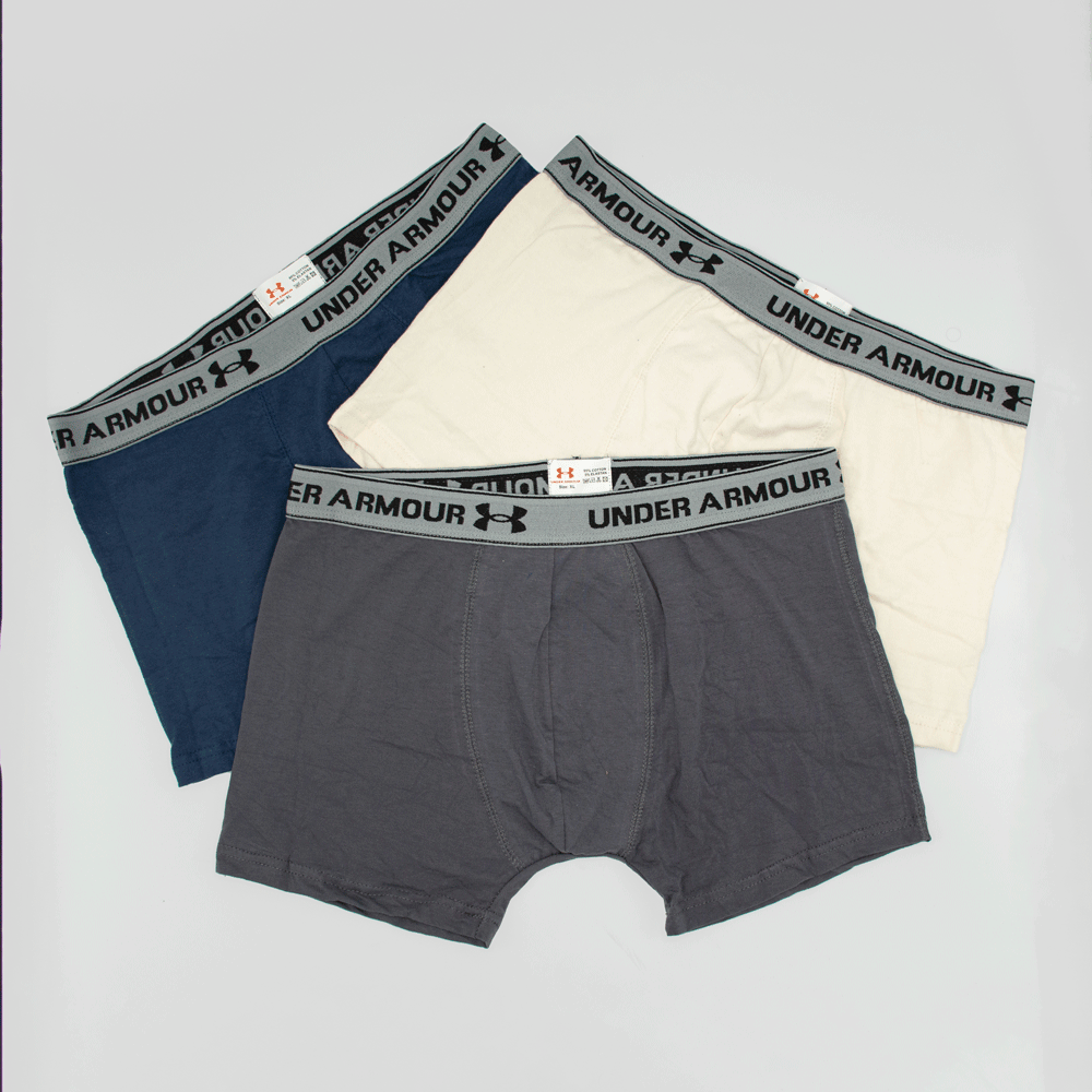 CL - Branded Boxer U-n-d-e-r a-r-m-o-r  (Pack Of 3)
